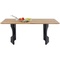 Table 180x90cm SYMPHONY Kare Design Noir