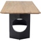 Table 180x90cm SYMPHONY Kare Design Noir