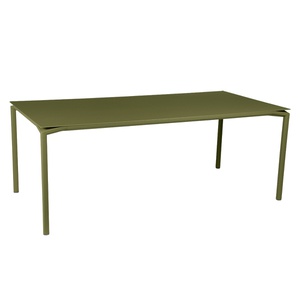 Table 195x95cm CALVI Fermob vert pesto