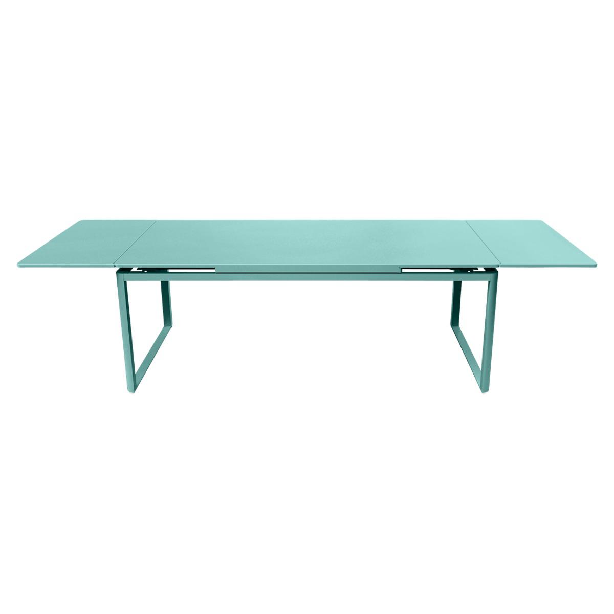 Table 2 rallonges 100x300cm BIARRITZ Fermob Bleu lagune