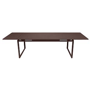Table 2 rallonges 100x300cm BIARRITZ Fermob Brun rouille