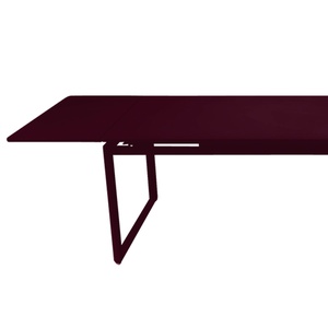 Table 2 rallonges 100x300cm BIARRITZ Fermob Cerise noire