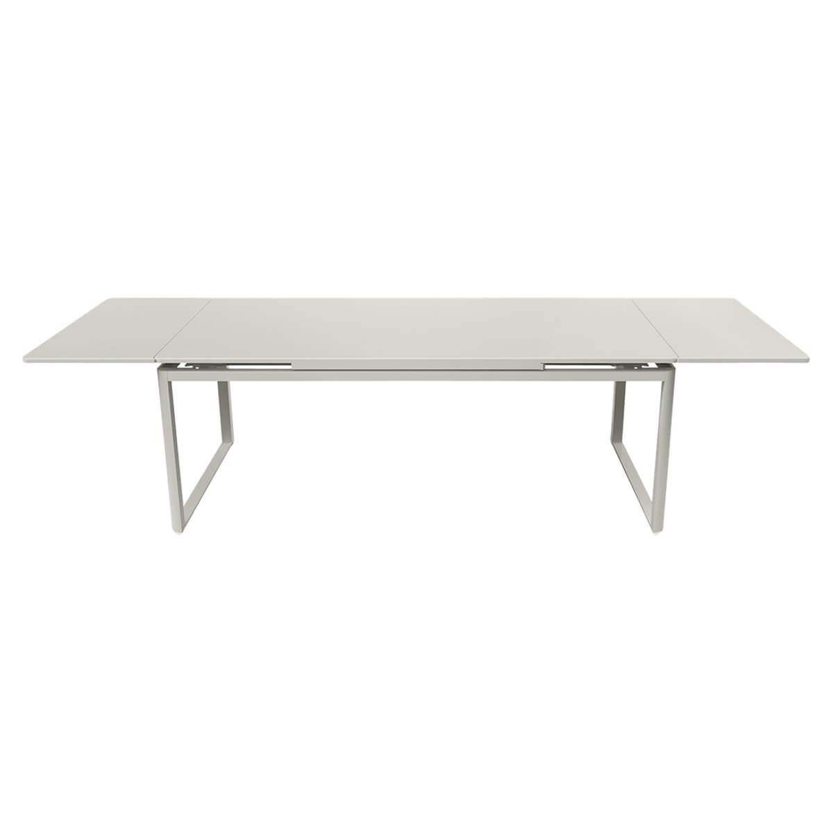 Table 2 rallonges 100x300cm BIARRITZ Fermob gris argile