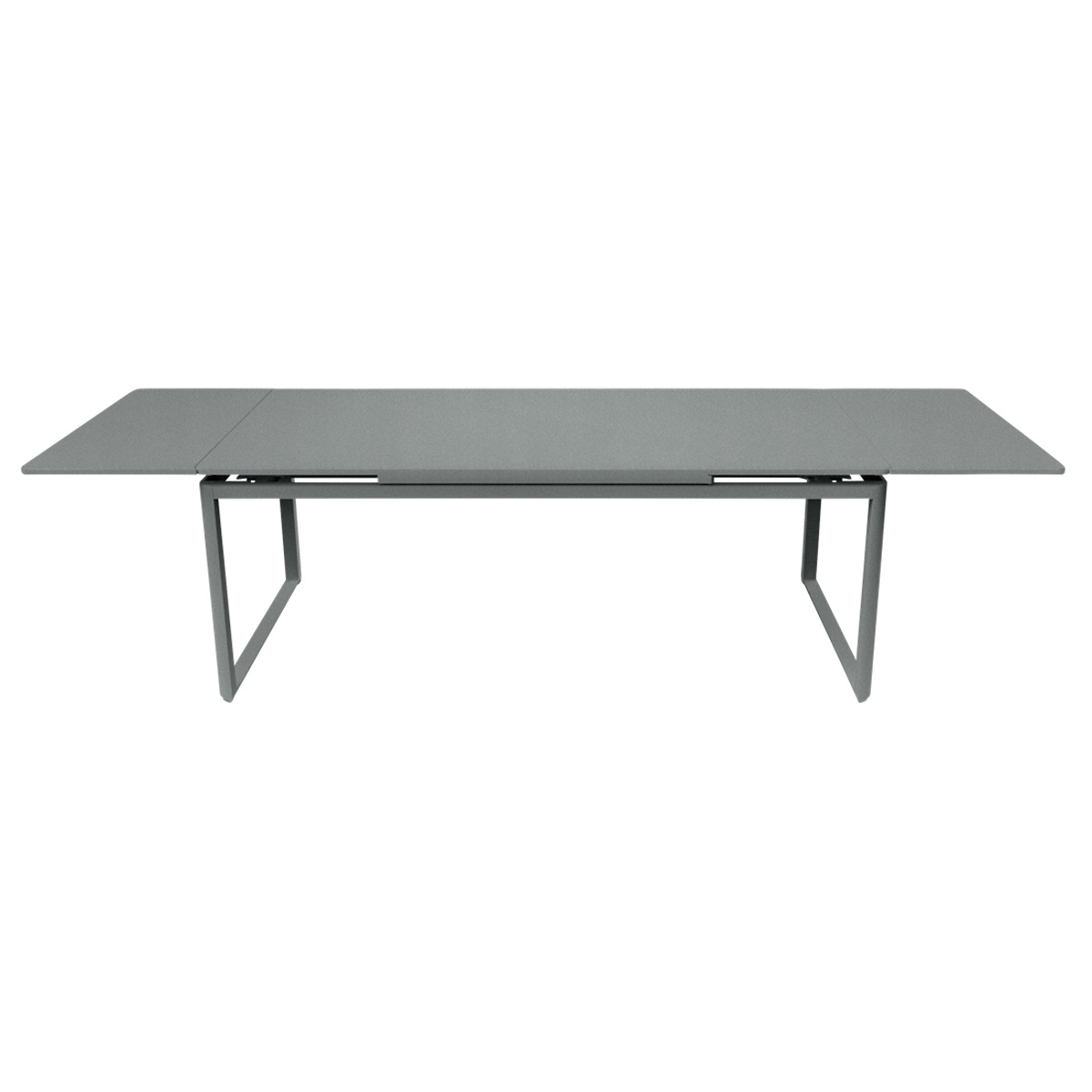 Table 2 rallonges 100x300cm BIARRITZ Fermob gris lapilli 