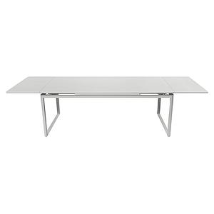 Table 2 rallonges 100x300cm BIARRITZ Fermob Gris métal