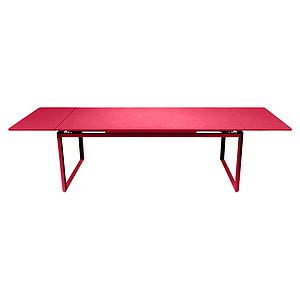 Table 2 rallonges 100x300cm BIARRITZ Fermob rose praline