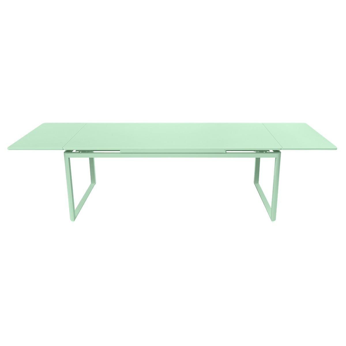 Table 2 rallonges 100x300cm BIARRITZ Fermob vert opaline