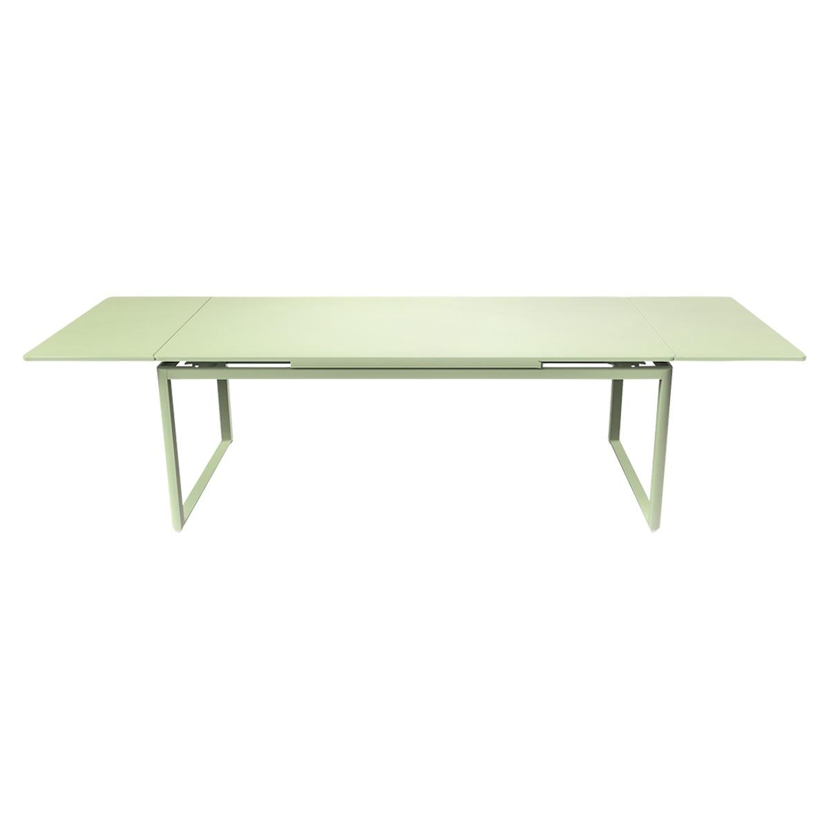 Table 2 rallonges 100x300cm BIARRITZ Fermob Vert tilleul