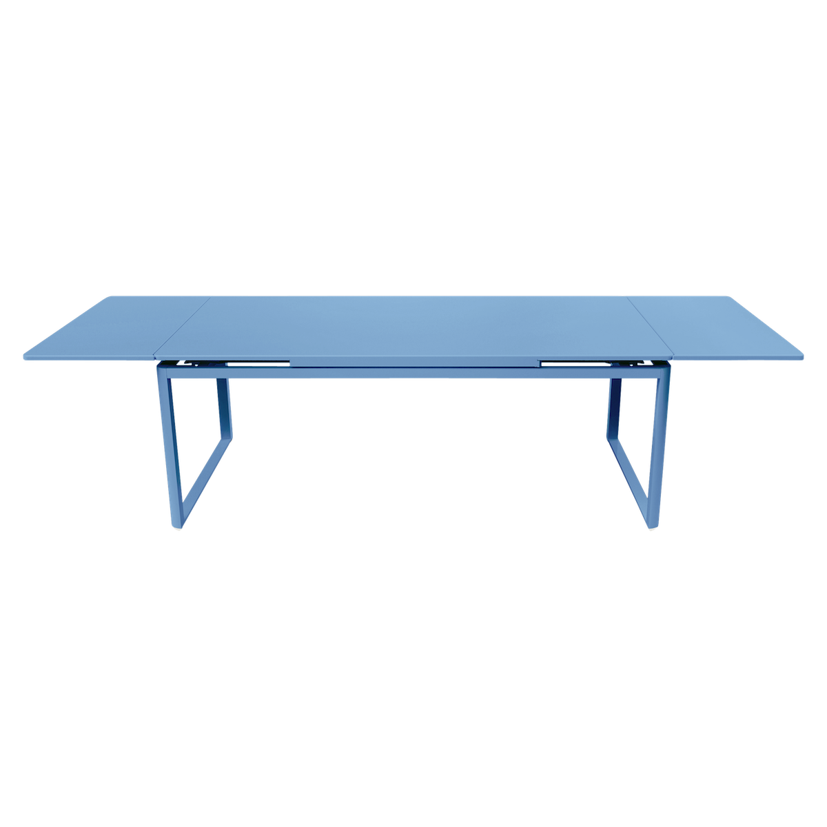 Table 2 rallonges 200/300X100cm BIARRITZ Fermob bleu maya