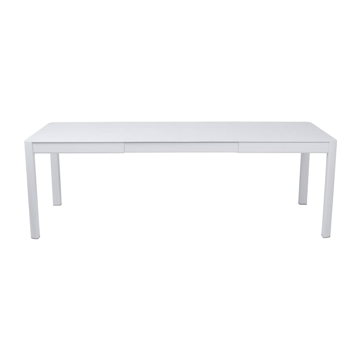 Table 2 rallonges 234x100cm RIBAMBELLE Fermob Blanc Coton