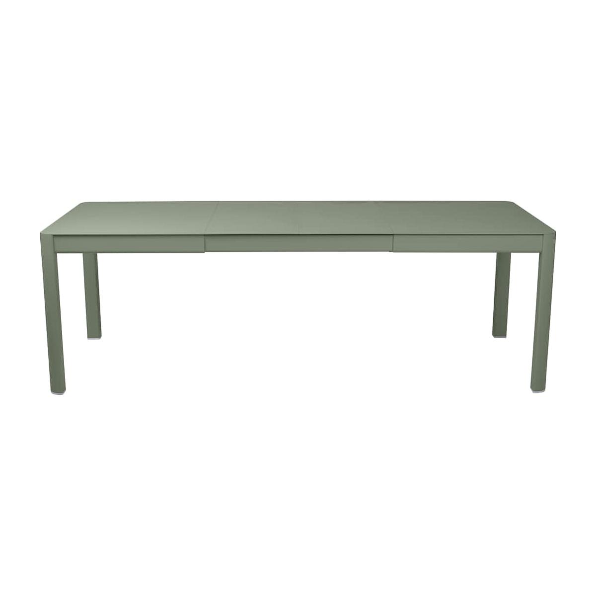 Table 2 rallonges 234x100cm RIBAMBELLE Fermob Cactus