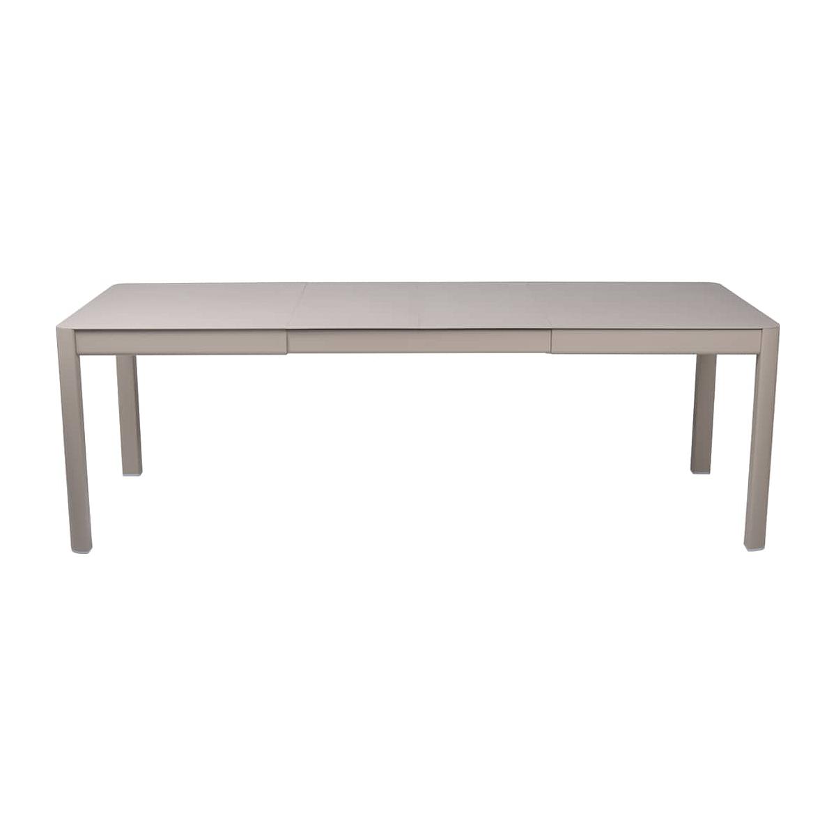 Table 2 rallonges 234x100cm RIBAMBELLE Fermob Muscade