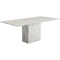 Table 200x100cm ARTISTICO Kare Design Marbre