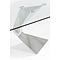 Table 200x100cm GLORIA Kare Design chrome