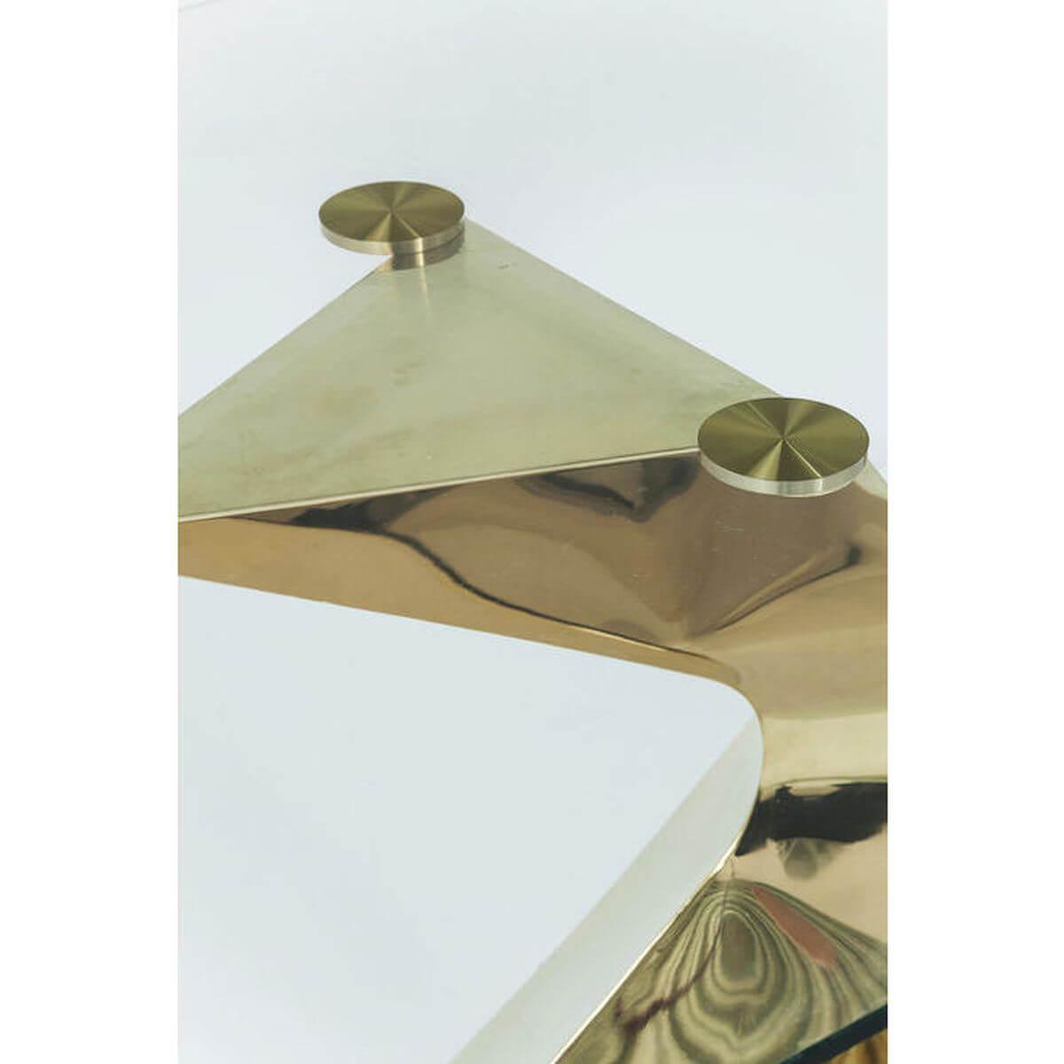 Table 200x100cm GLORIA Kare Design gold