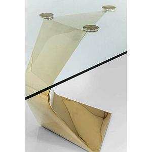 Table 200x100cm GLORIA Kare Design gold