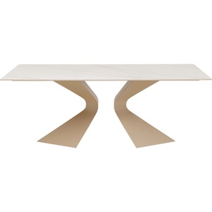 Table 200x100cm GLORIA Kare Design Greige
