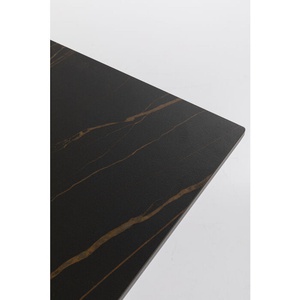 Table 200x100cm GLORIA Kare Design noir céramique