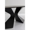 Table 200x100cm GLORIA Kare Design noir céramique
