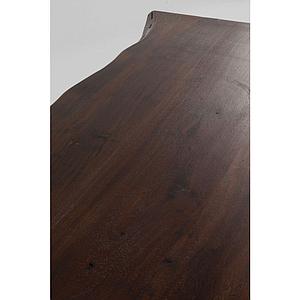 Table 200x100cm HARMONY Kare Design noyer acier brut