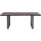 Table 200x100cm HARMONY Kare Design noyer acier brut