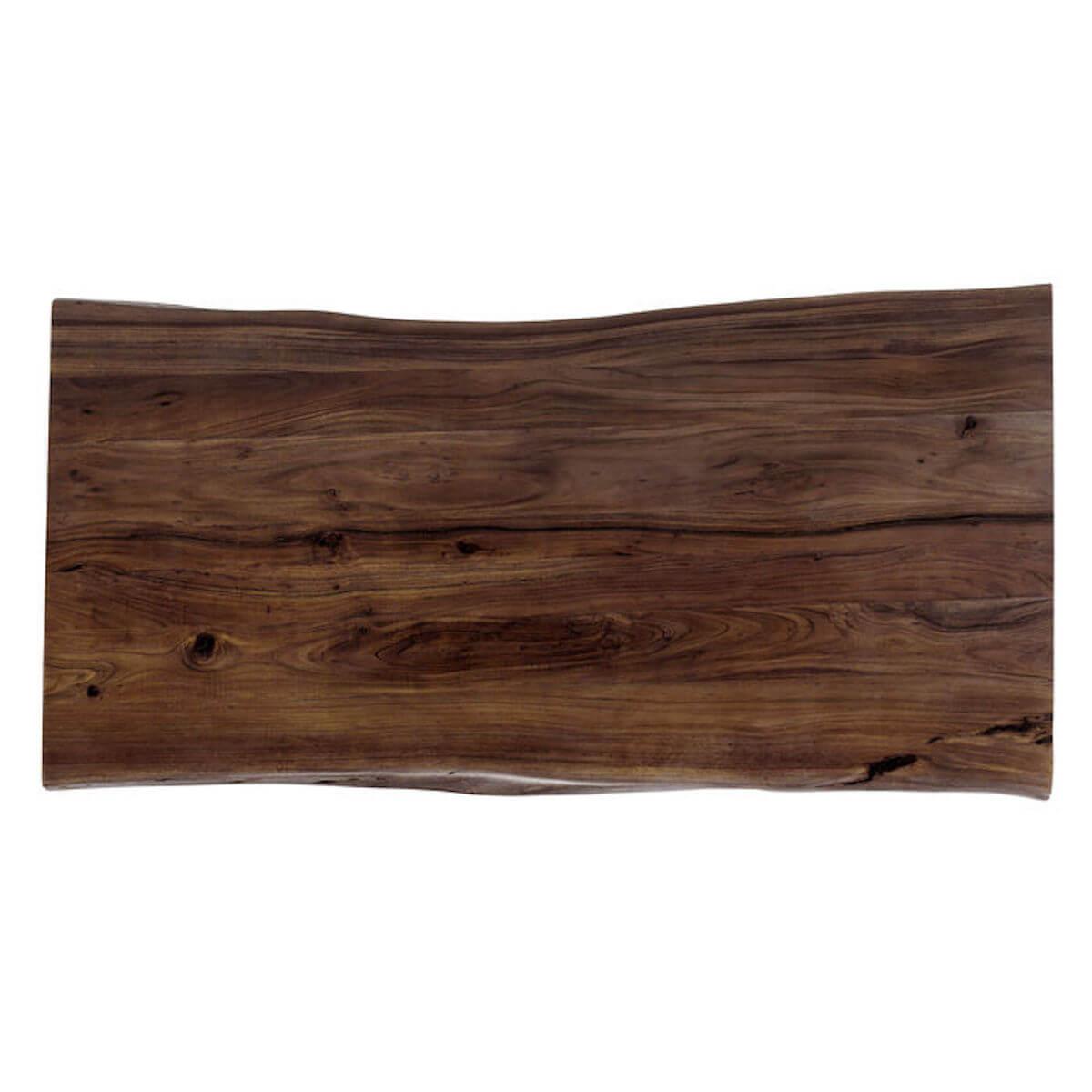 Table 200x100cm HARMONY Kare Design noyer chromé