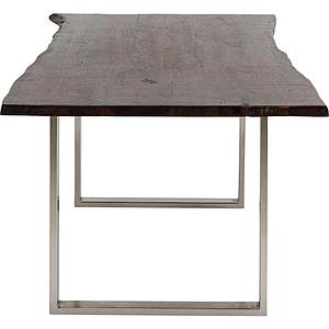 Table 200x100cm HARMONY Kare Design noyer chromé