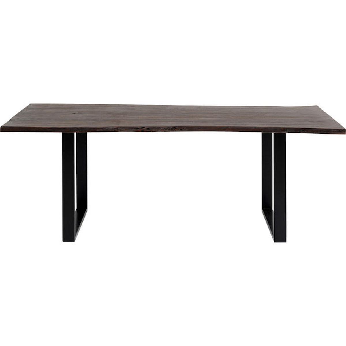 Table 200x100cm HARMONY Kare Design noyer noir