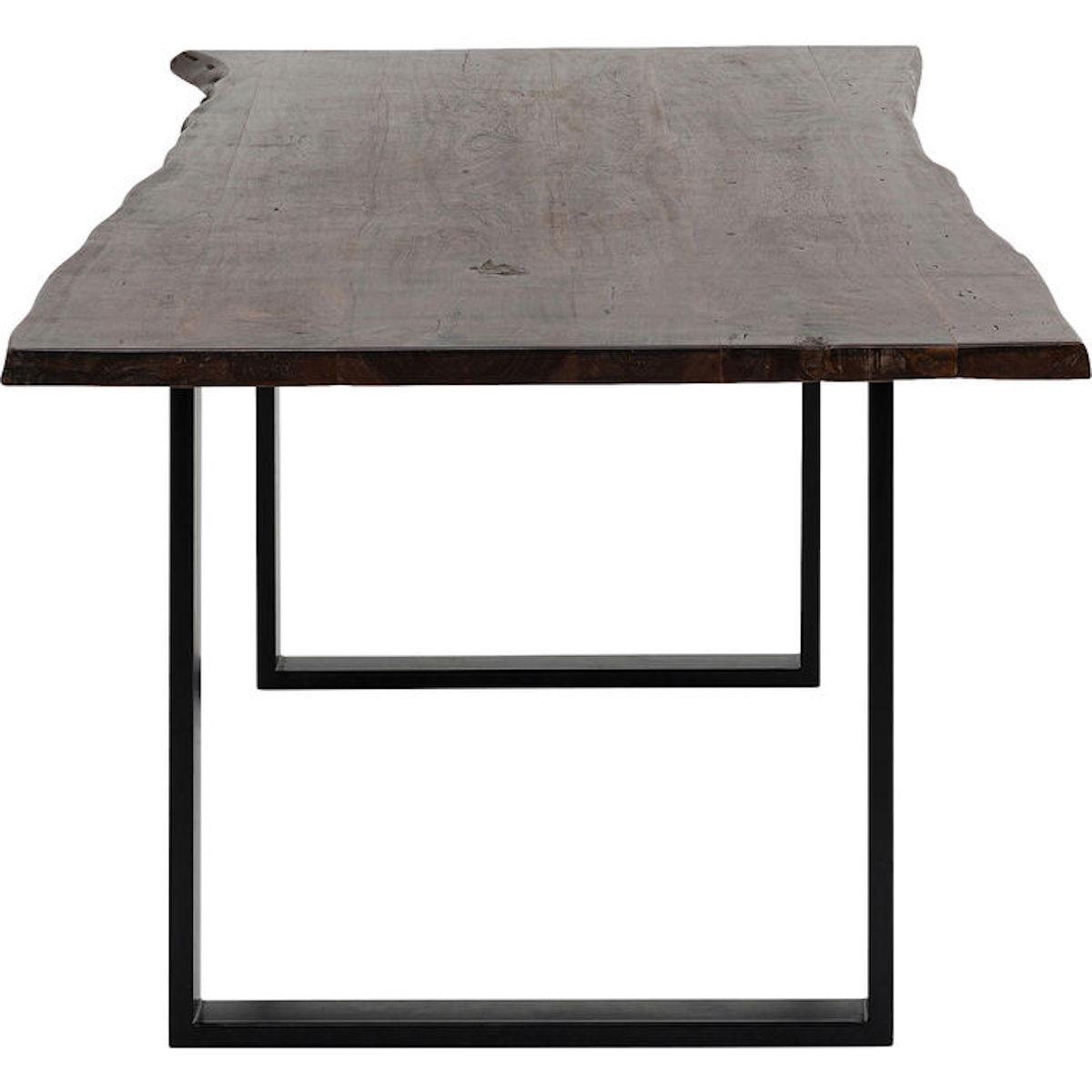 Table 200x100cm HARMONY Kare Design noyer noir