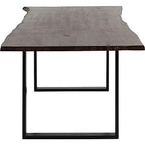 Table 200x100cm HARMONY Kare Design noyer noir