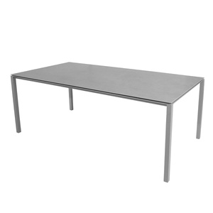 Table 200x100cm PURE Cane-line Light grey-Concrete grey