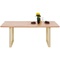 Table 200x100cm SYMPHONY Kare Design acacia laiton