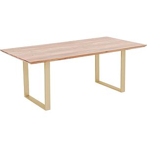 Table 200x100cm SYMPHONY Kare Design acier brut