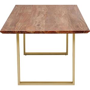 Table 200x100cm SYMPHONY Kare Design acier brut