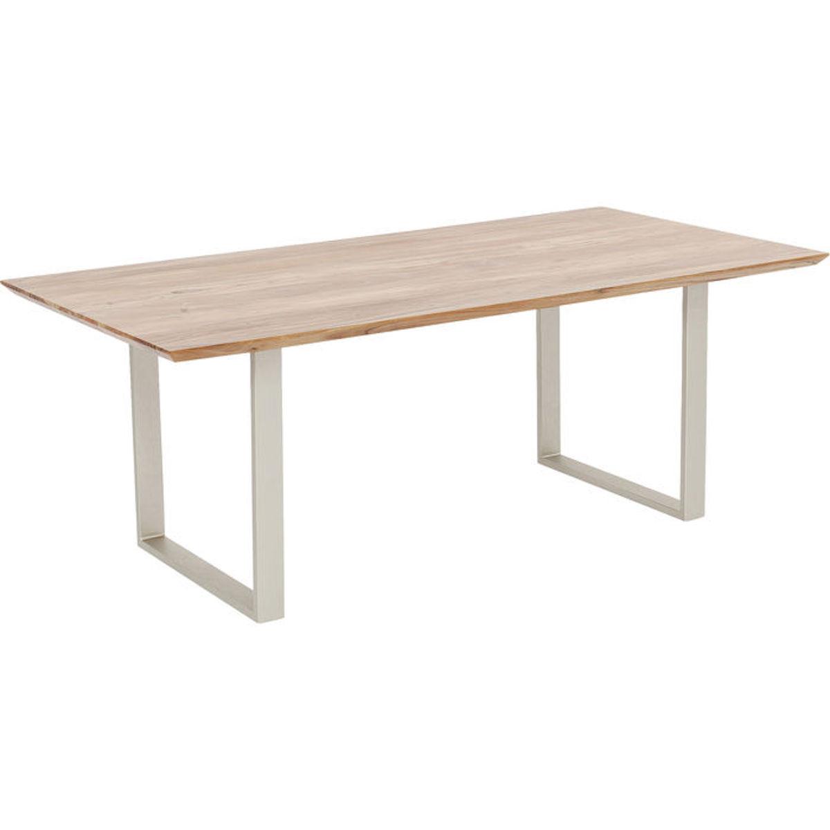 Table 200x100cm SYMPHONY Kare Design argenté