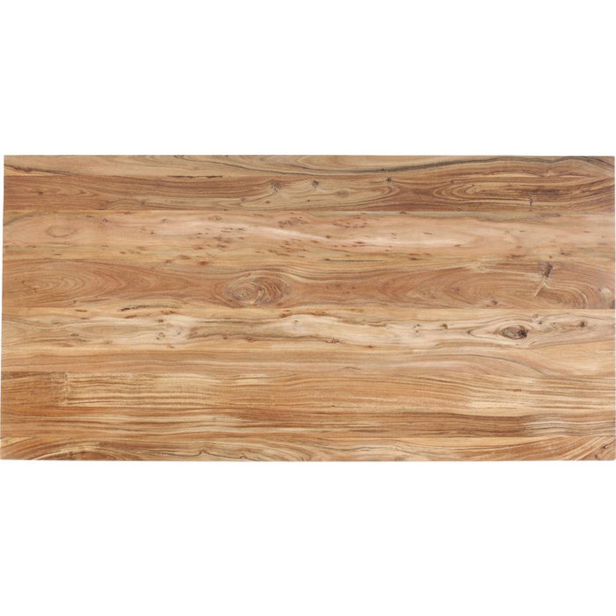 Table 200x100cm SYMPHONY Kare Design argenté