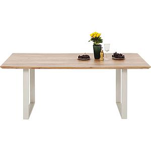 Table 200x100cm SYMPHONY Kare Design argenté