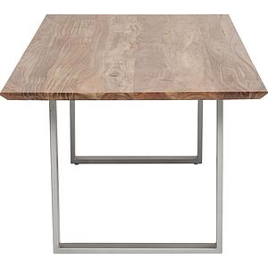 Table 200x100cm SYMPHONY Kare Design argenté