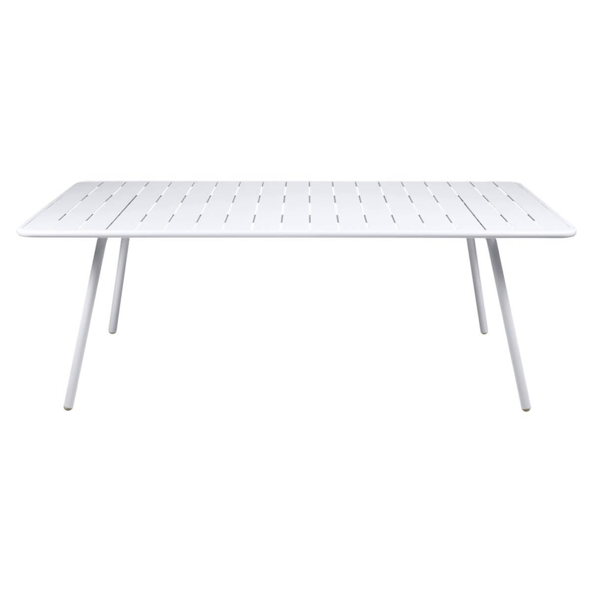 Table 207x100cm LUXEMBOURG Fermob blanc coton