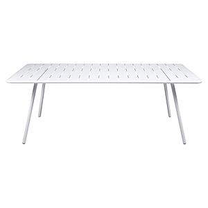 Table 207x100cm LUXEMBOURG Fermob blanc coton