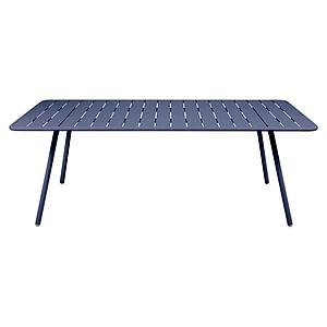 Table 207x100cm LUXEMBOURG Fermob Bleu Abysse