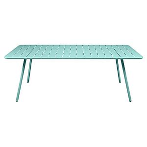 Table 207x100cm LUXEMBOURG Fermob Bleu Lagune