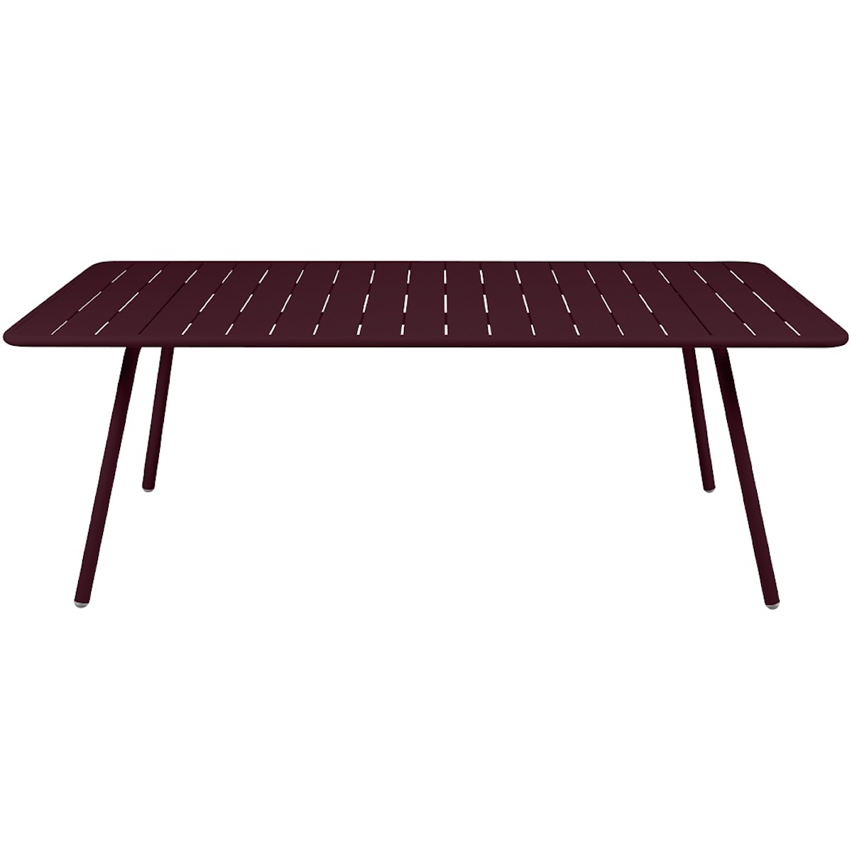 Table 207x100cm LUXEMBOURG Fermob cerise noir