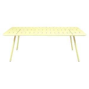 Table 207x100cm LUXEMBOURG Fermob citron givré