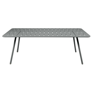 Table 207x100cm LUXEMBOURG Fermob gris lapilli