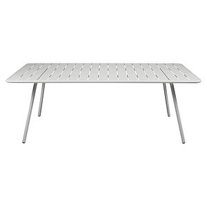 Table 207x100cm LUXEMBOURG Fermob gris métal