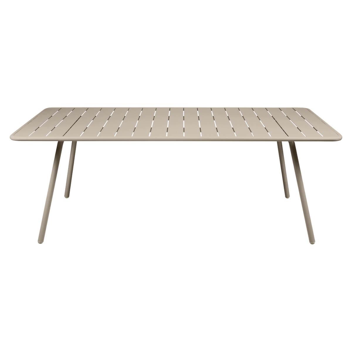 Table 207x100cm LUXEMBOURG Fermob muscade