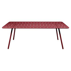 Table 207x100cm LUXEMBOURG Fermob piment