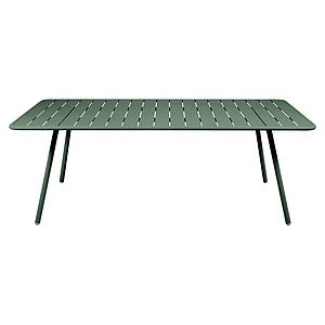 Table 207x100cm LUXEMBOURG Fermob vert cedre