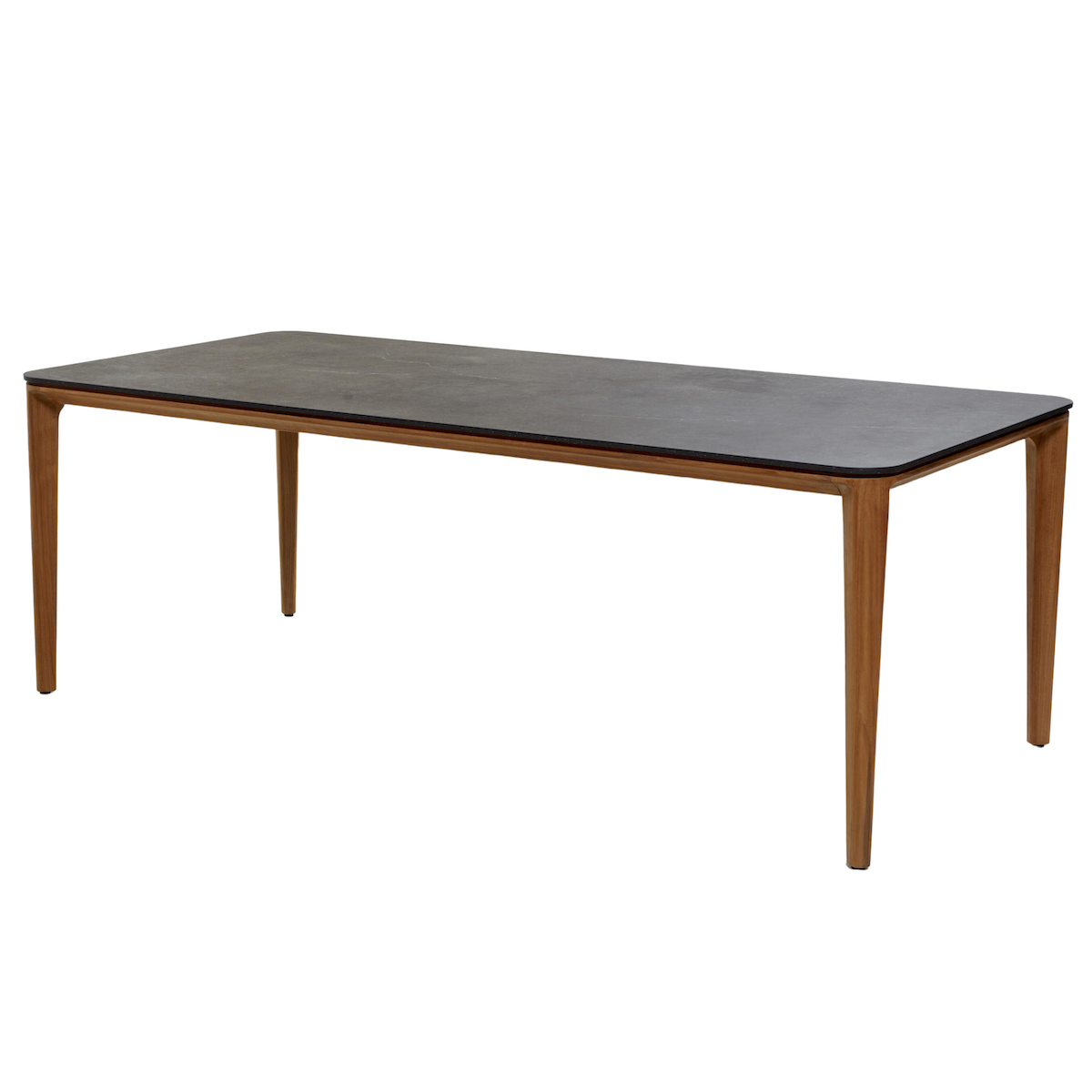 Table 210x100cm ASPECT Cane-line teck-noir